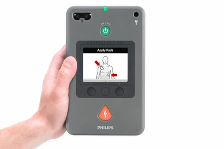 Robuster AED für First Responder